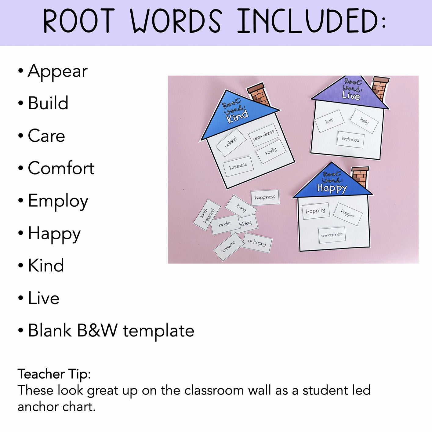 Root Word Game | Language Activity