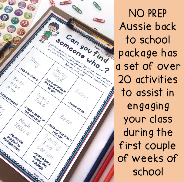 Back To School Activities BUNDLE | Grades 1-2 [Digital & Printable]