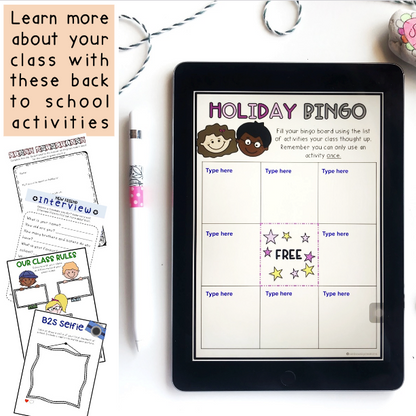 Back To School Activities BUNDLE | Grades 1-2 [Digital & Printable]