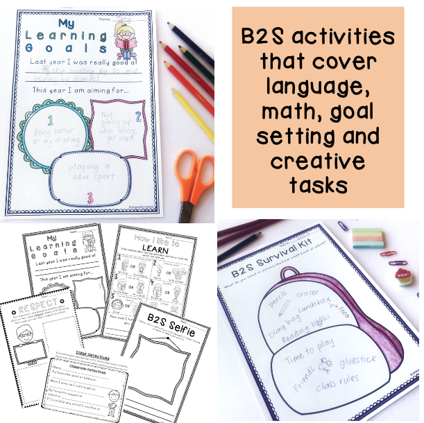 Back To School Activities BUNDLE | Grades 1-2 [Digital & Printable]