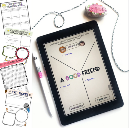 Back To School Activities BUNDLE | Grades 3-4 [Digital & Printable]