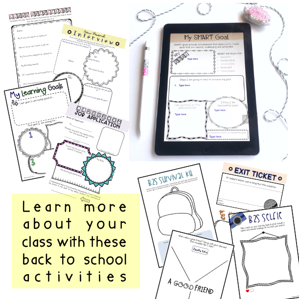 Back To School Activities BUNDLE | Grades 5-6 [Digital & Printable]