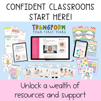 Transform Your First Years | Online Course | K - Grade 6 Teachers