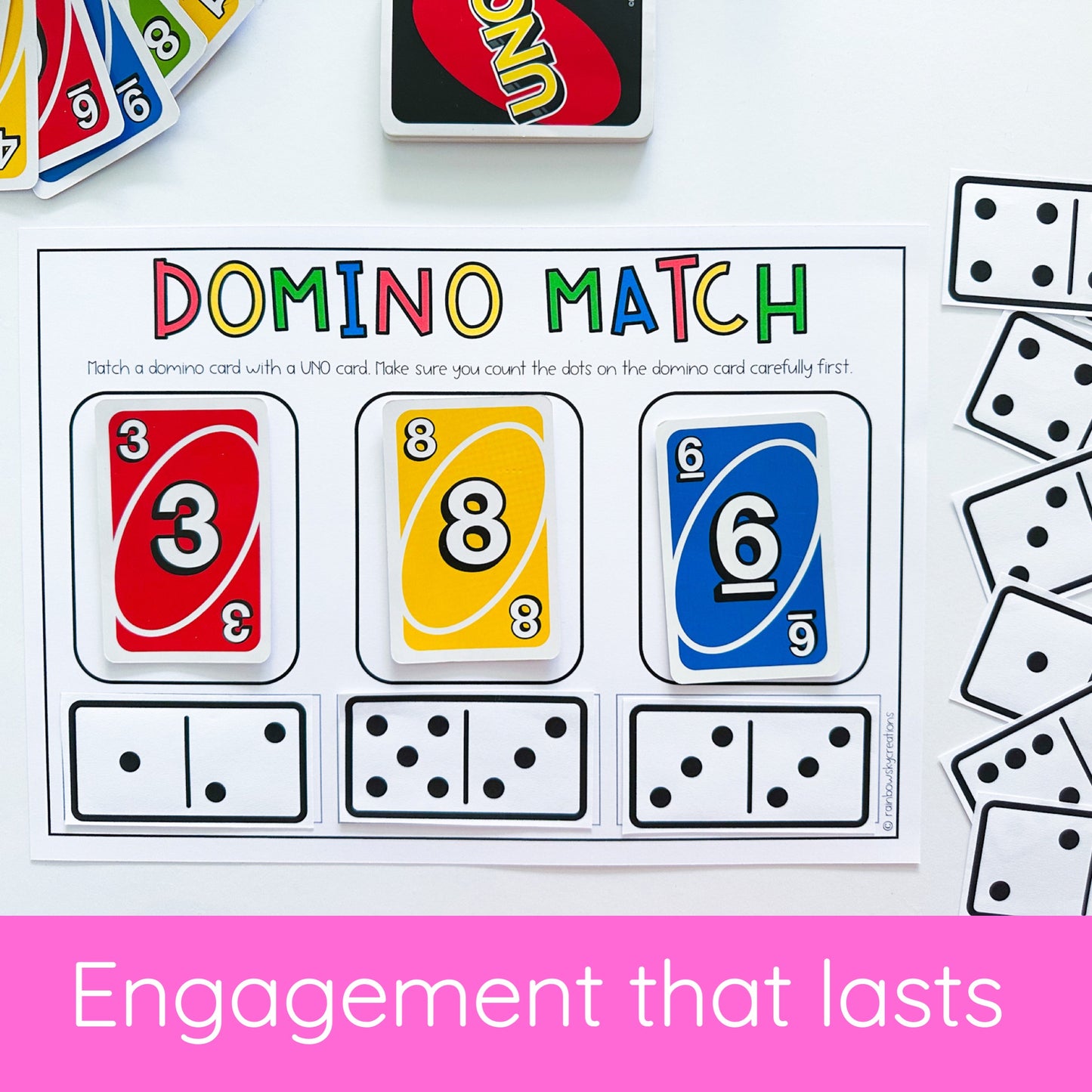 UNO Card Games - Kindergarten (VERSION 1)