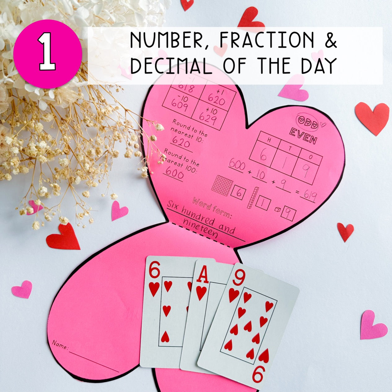 Valentine's Math BUNDLE | February Math Centres