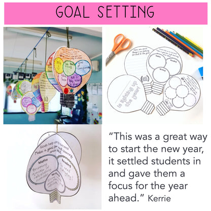 3D Seasonal Craft BUNDLE Year Long Bulletin Board Activities - Writing Activities