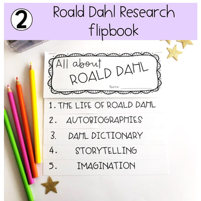 Roald Dahl Day BUNDLE | Author Roald Dahl Activities