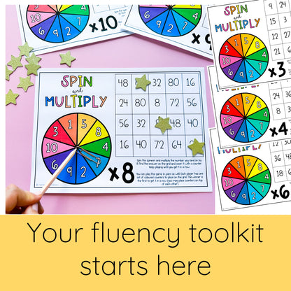 Multiplication and Division MEGA BUNDLE - Times Table Games + Fact Fluency