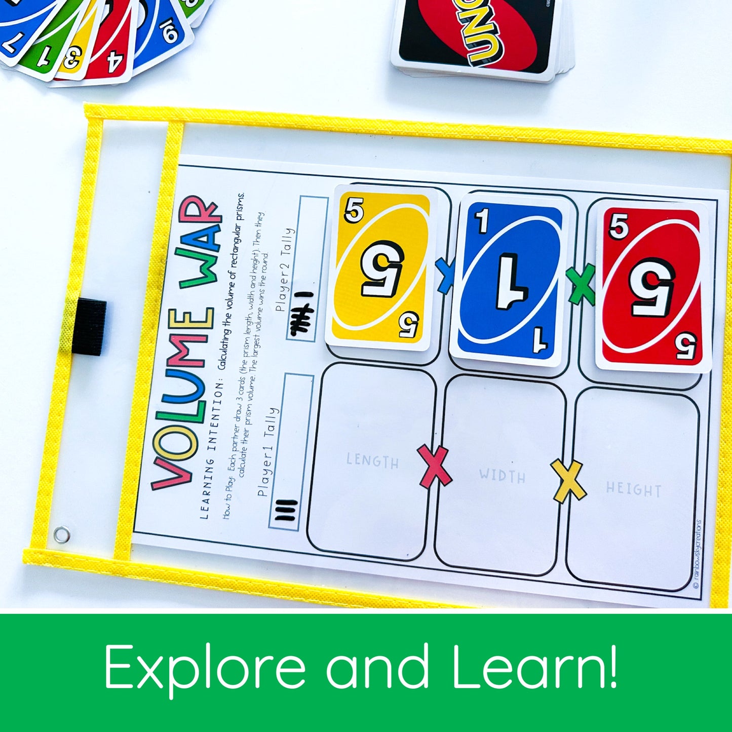 UNO Card Games - Grades 5-6 (VERSION 1)