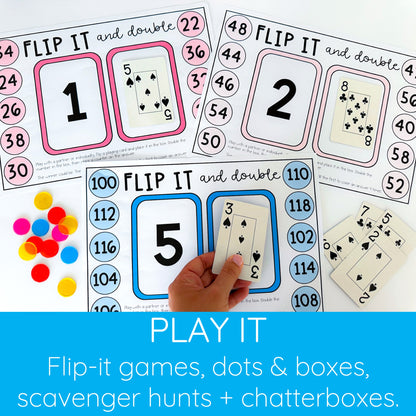 Grade 2 Math Essentials Mega Bundle - Games & Hands-On Activities
