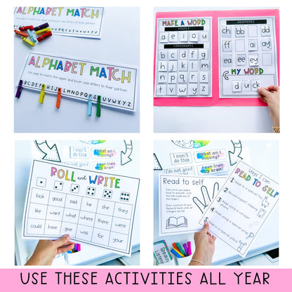 Reading Group Activities BUNDLE | Kindergarten, Foundation, Prep