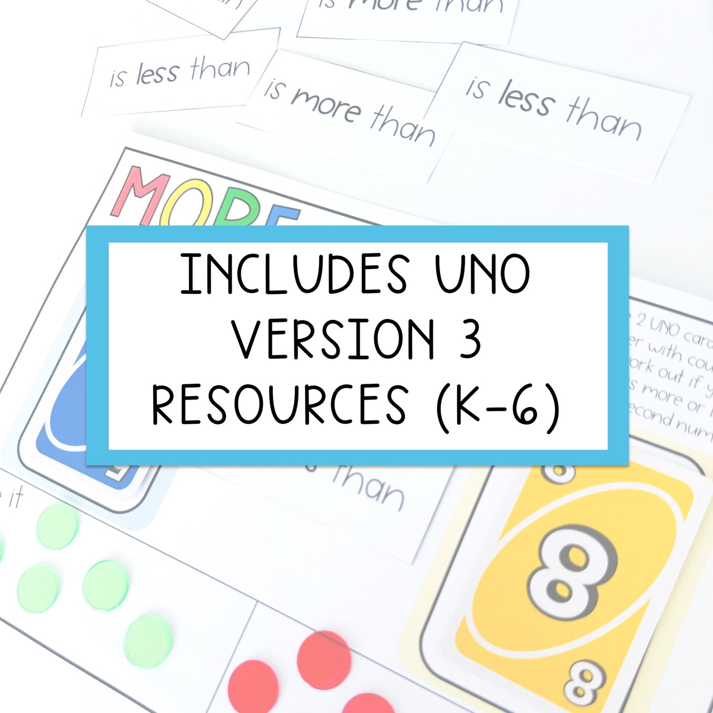 Uno Math Games Bundle - Kindergarten to Grade 6 (Version 4)
