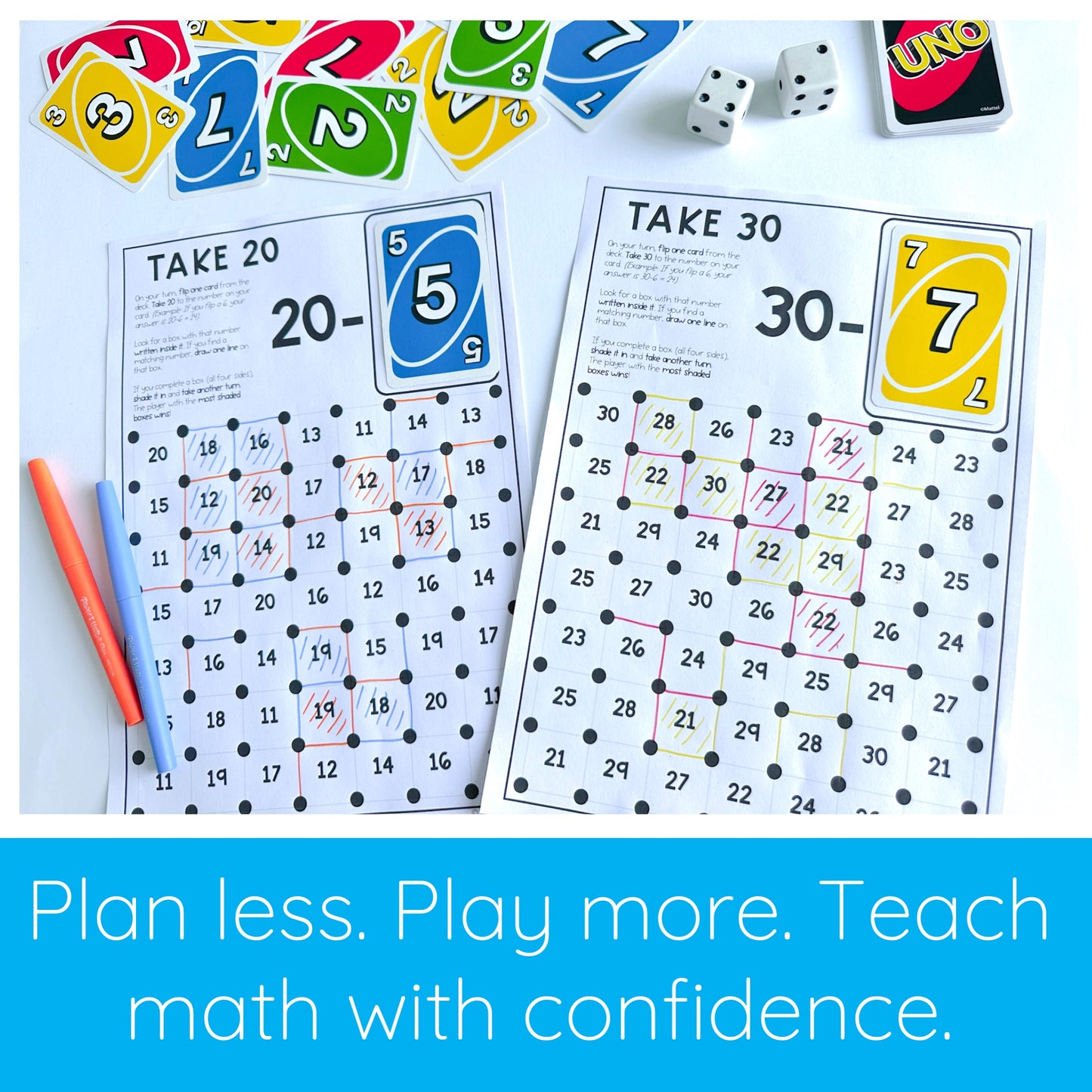 Grade 2 Math Essentials Mega Bundle - Games & Hands-On Activities