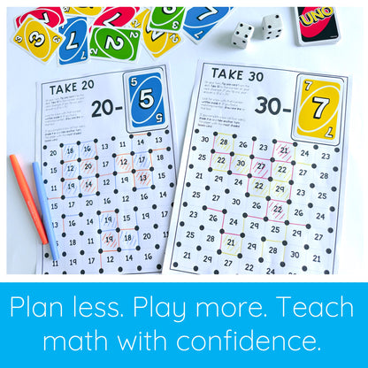 Grade 2 Math Essentials Mega Bundle - Games & Hands-On Activities