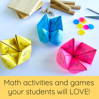 Multiplication and Division MEGA BUNDLE - Times Table Games + Fact Fluency