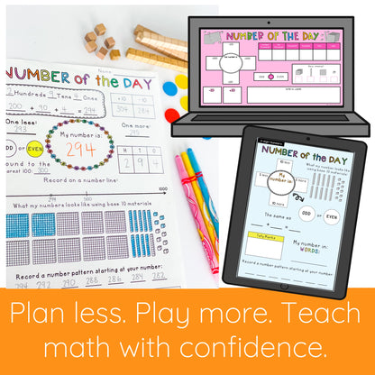 Grades 3 - 4 Math Essentials Mega Bundle - Games & Hands-on Activities