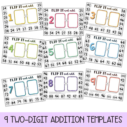 Flip It Fluency Games BUNDLE - Addition, Subtraction, Multiplication & Division