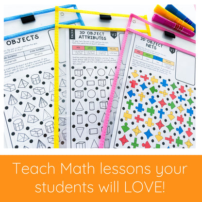 Grades 3 - 4 Math Essentials Mega Bundle - Games & Hands-on Activities