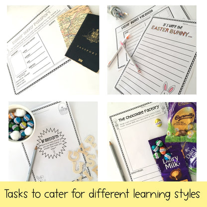 Easter Activity BUNDLE | Differentiated Easter Lessons Grades 1-2
