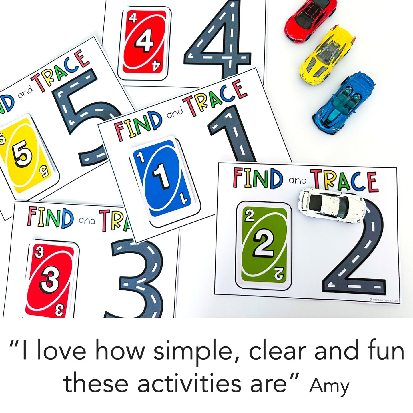 UNO Math Games BUNDLE - Preschool (Versions 1 &2)