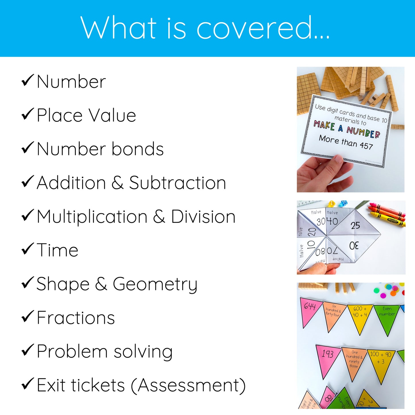 Grade 2 Math Essentials Mega Bundle - Games & Hands-On Activities