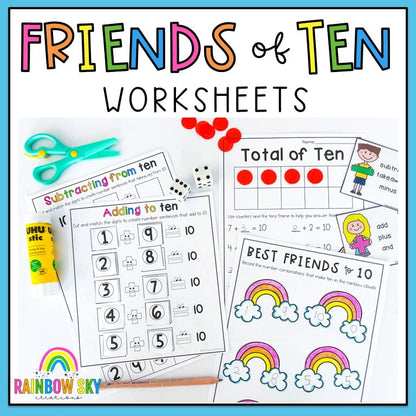 Friends of 10 Number Pack | Addition and Subtraction to 10