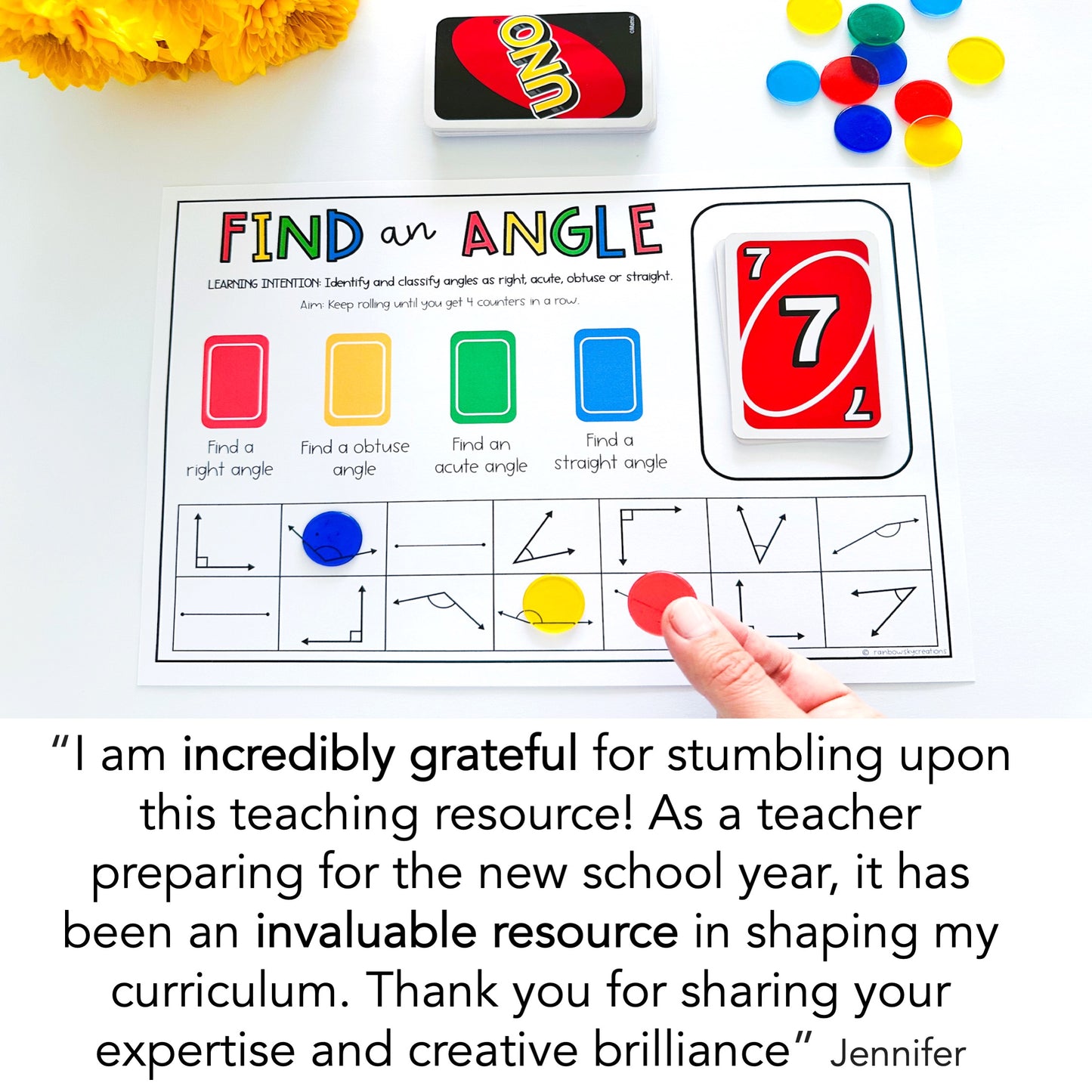 UNO Card Games BUNDLE | Math Centres | Grades 3-4 [VERSIONS 1, 2 & 3]