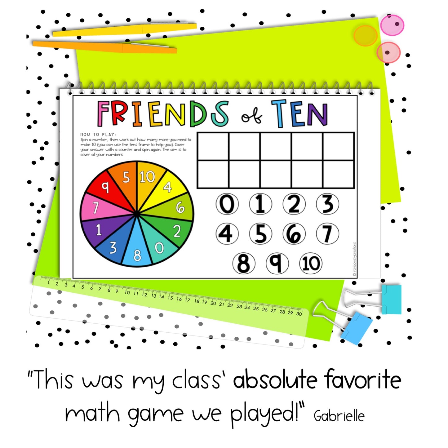 Friends To 10 BUNDLE | Addition & Subtraction | Worksheets, Centres & Activities