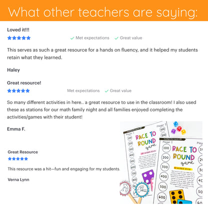 Grades 3 - 4 Math Essentials Mega Bundle - Games & Hands-on Activities