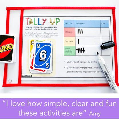 UNO Math Games BUNDLE - Grades 1-2 (Versions 1,2,3 & 4)
