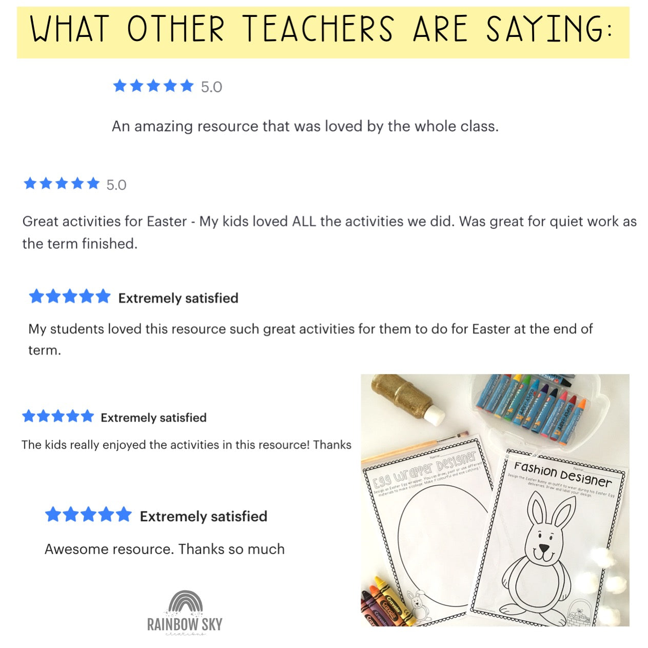 Easter Activity BUNDLE | Differentiated Easter Lessons Grades 1-2