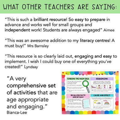 Reading Group Activities BUNDLE | Grades 5-6