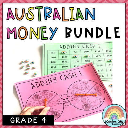 Australian Money BUNDLE | Aussie Money Activities | Year 4