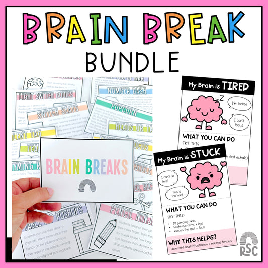 Brain Break BUNDLE / Brain Breaks and Self Regulation