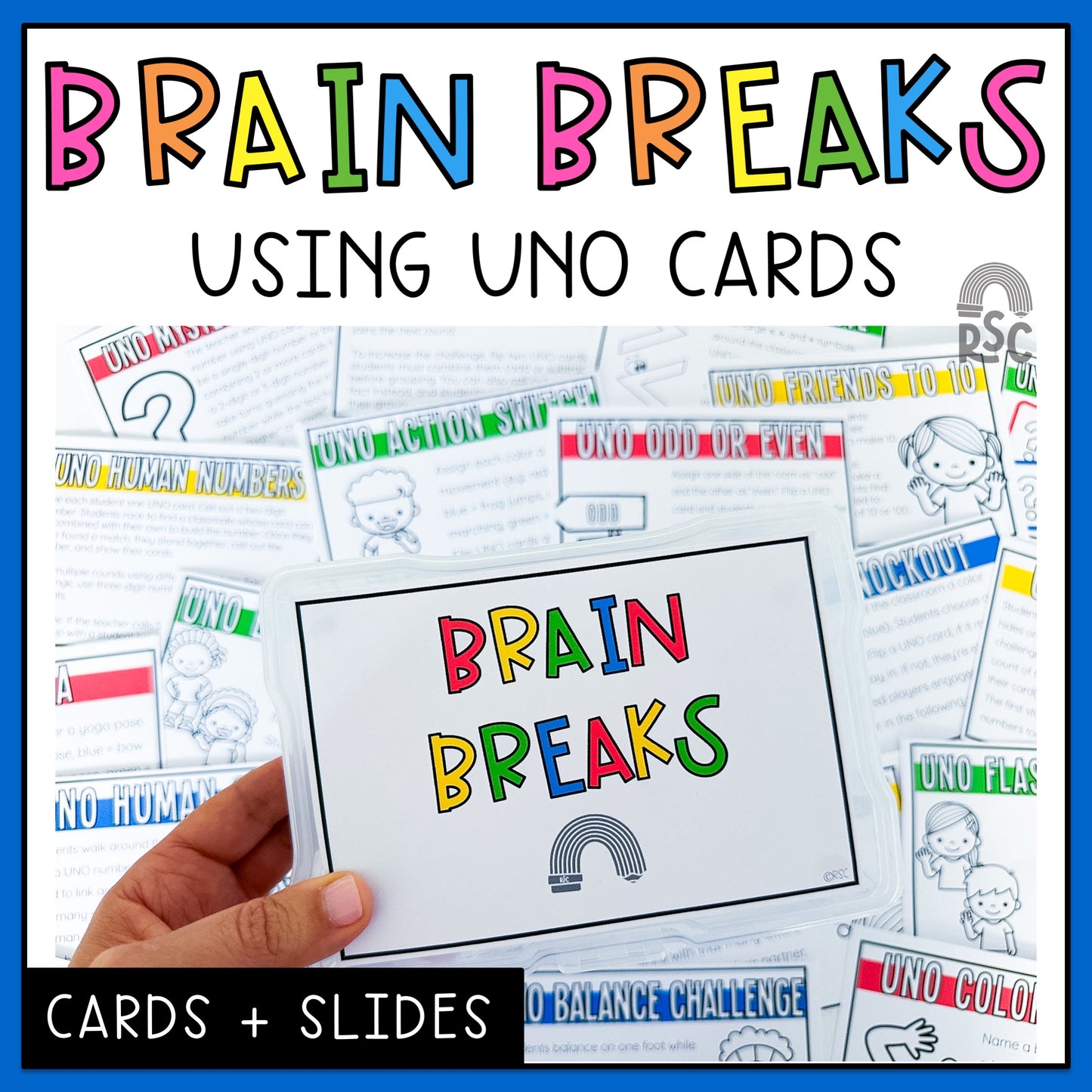 UNO Brain Break Cards