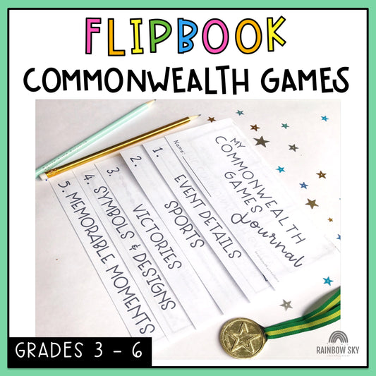 Commonwealth Games Journal | Grades 2-6