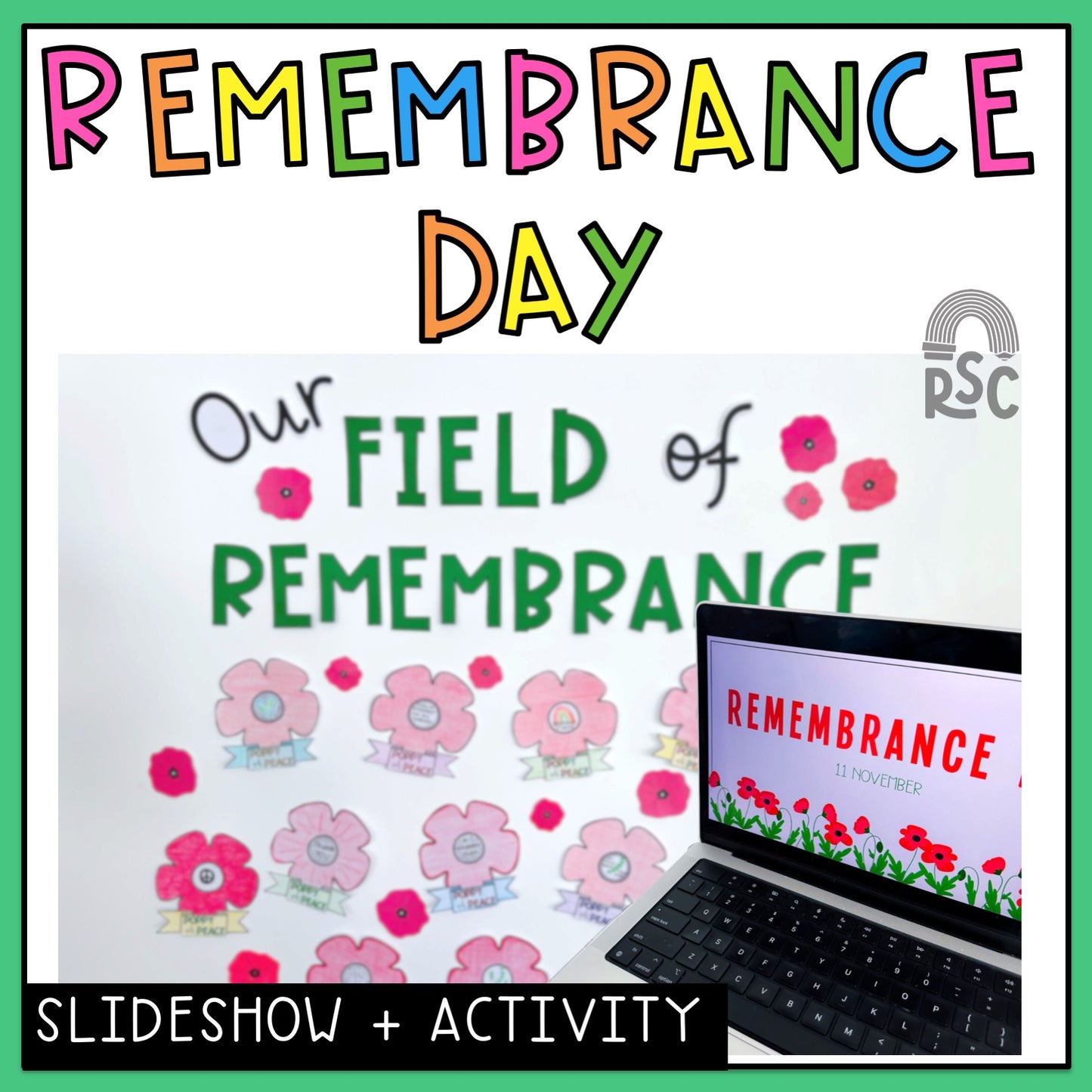 Remembrance Day Slideshow and Activity