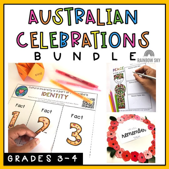 Australian Celebrations BUNDLE | Years 3-4