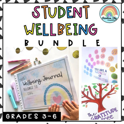 Wellbeing & Gratitude BUNDLE | Grades 3-6