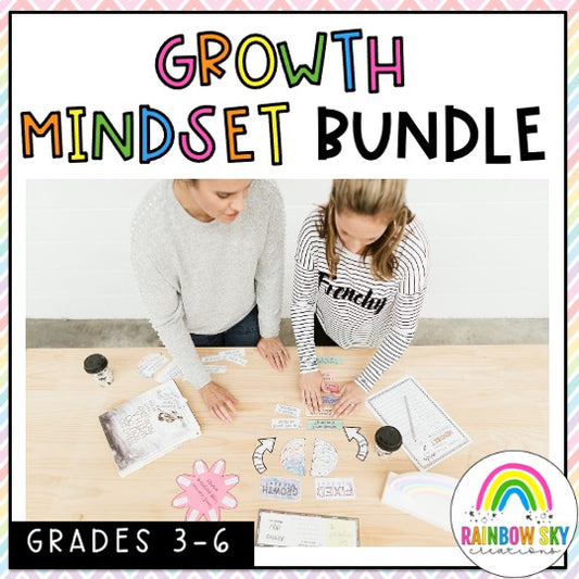 Growth Mindset BUNDLE | Growth Mindset Lessons | Grades 3-6