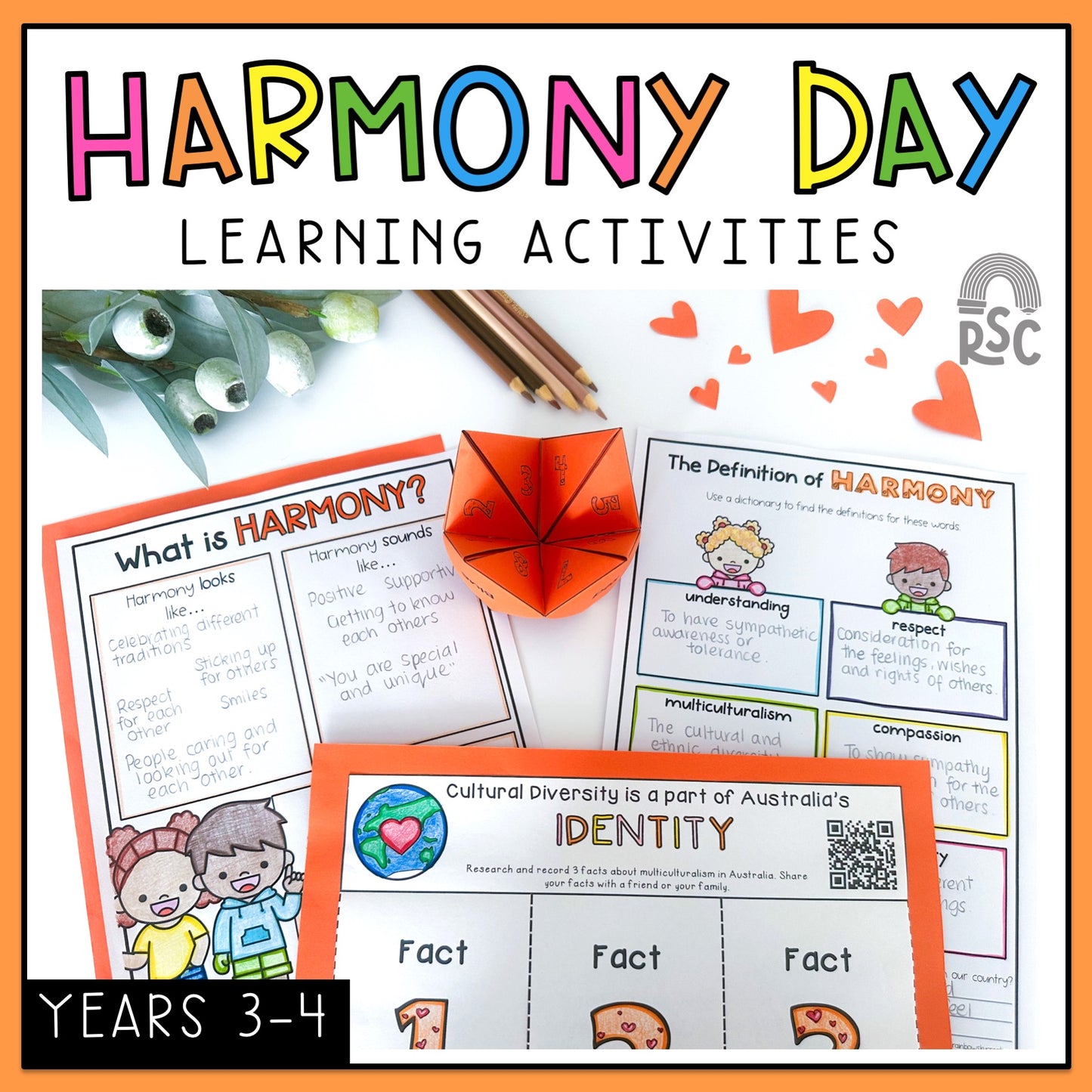 Harmony Day Pack (Grades 3-4)