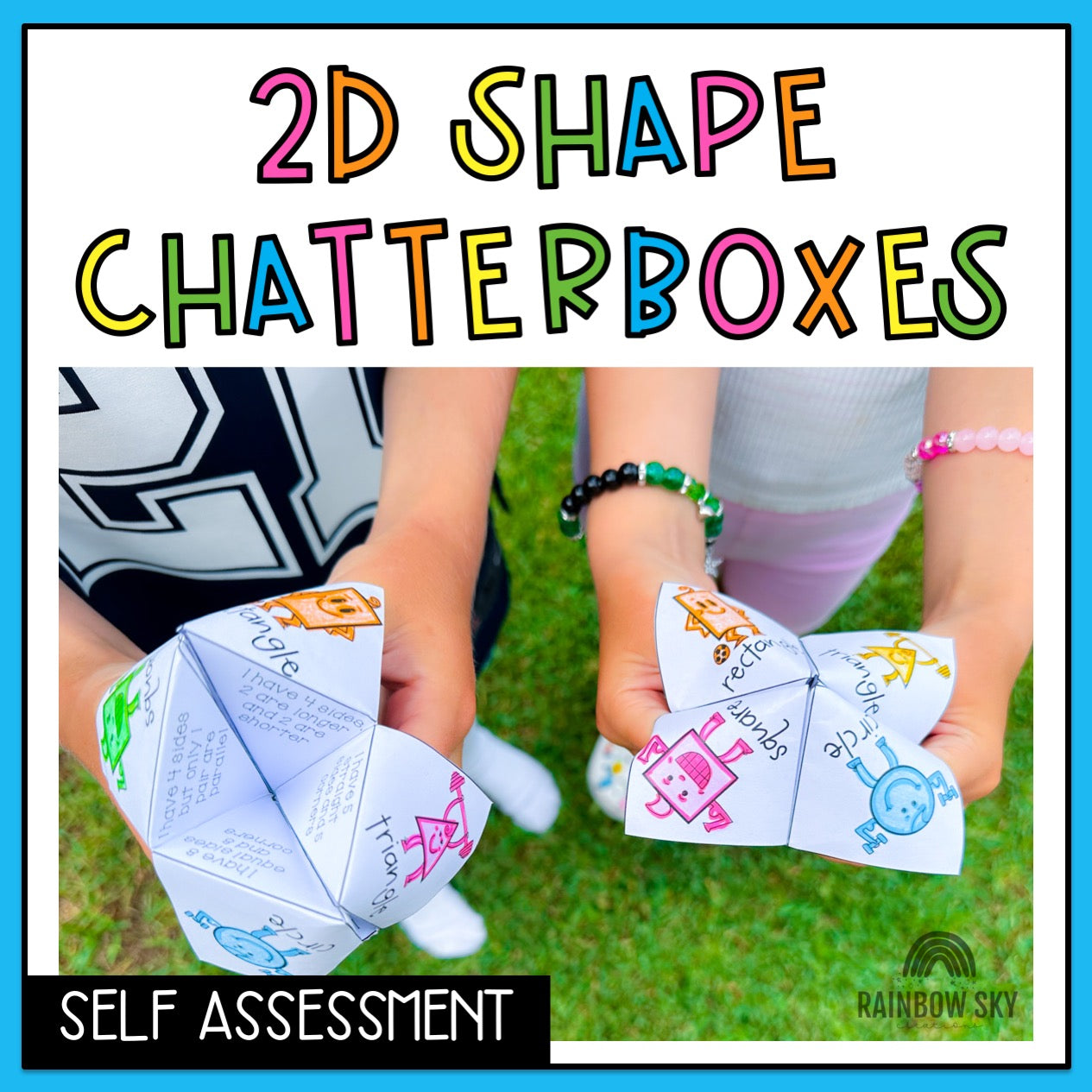 2D Shape Chatterbox | 2D Shape Revision Tool | Year 1 & 2