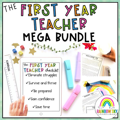 Beginning Year Teacher Resource MEGA BUNDLE | New Teacher Help