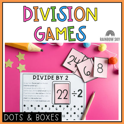 Division Games | Number Fluency Games: Dots and Boxes