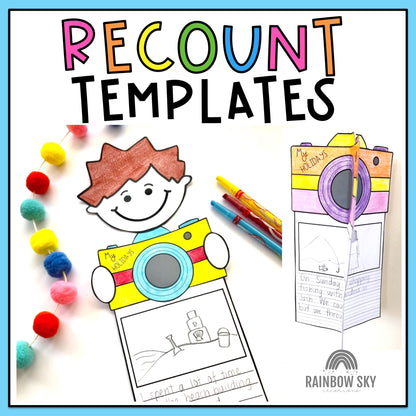 Holiday Recount | Summer Recount | 3D Display | Back To School