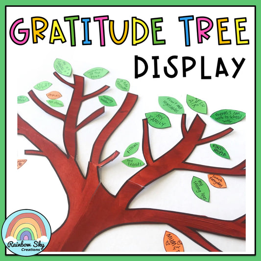 The Gratitude Tree Display - Building Classroom Community