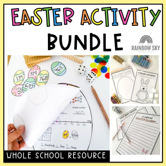 Easter Activity BUNDLE | Differentiated Easter Lessons