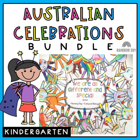 Australian Celebrations BUNDLE | Kindergarten, Foundation, Prep