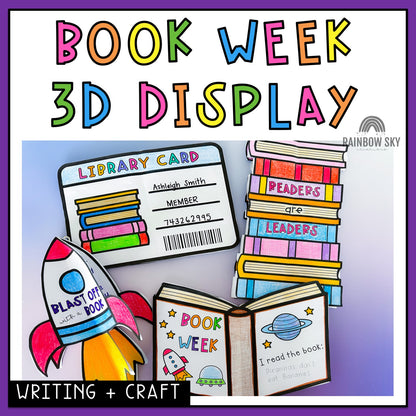Book Week Craft | Reading Reflection Activity