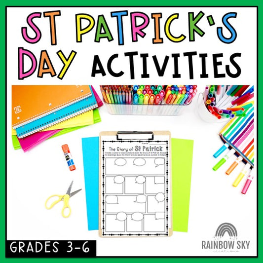 St Patrick's Day Activities | Grades 3-6